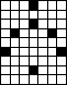 Icono crucigrama número 25