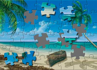 Icono puzzle de encajar piezas